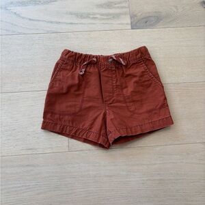 Carter’s toddler burnt orange cotton shorts, size 2T